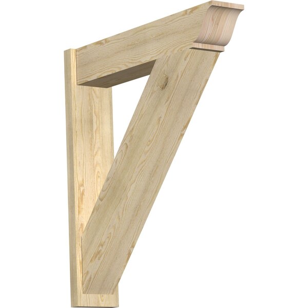Ekena Millwork Traditional Traditional Rough Sawn Outlooker, Douglas Fir, 8"W x 38"D x 42"H OUT08X38X42TRA01RDF - main